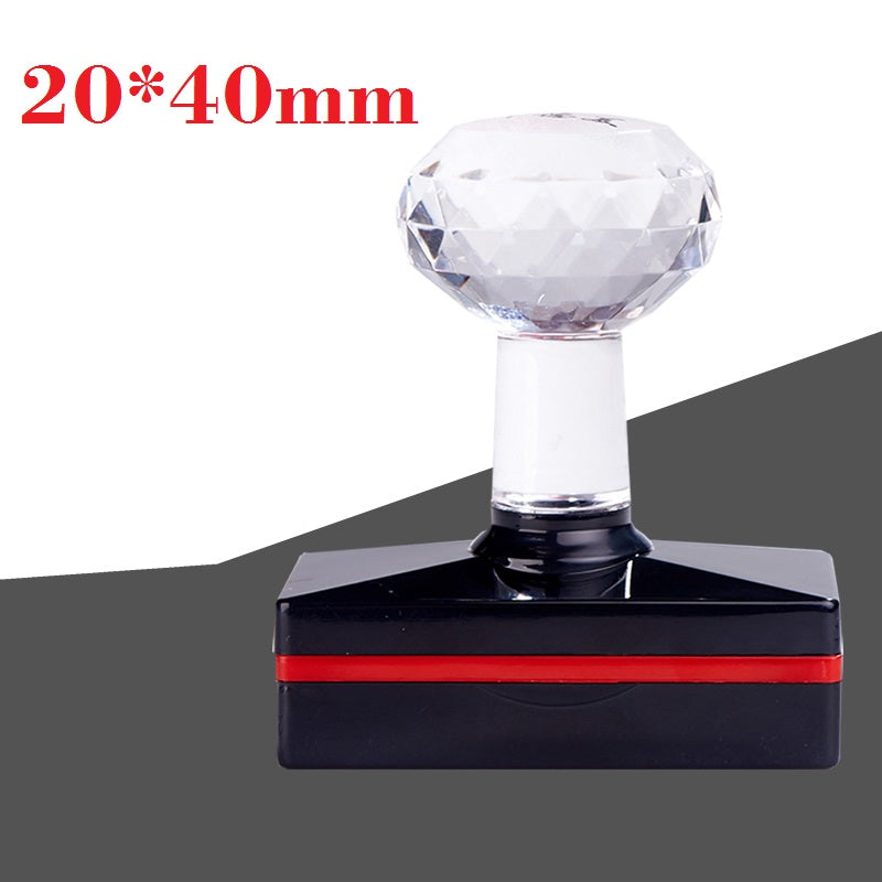 Sello de nombre personal Sello de firma manuscrita