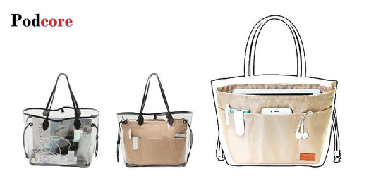 Why does the Neverfull tote bag need a Luxury Nylon Purse Organizer Insert