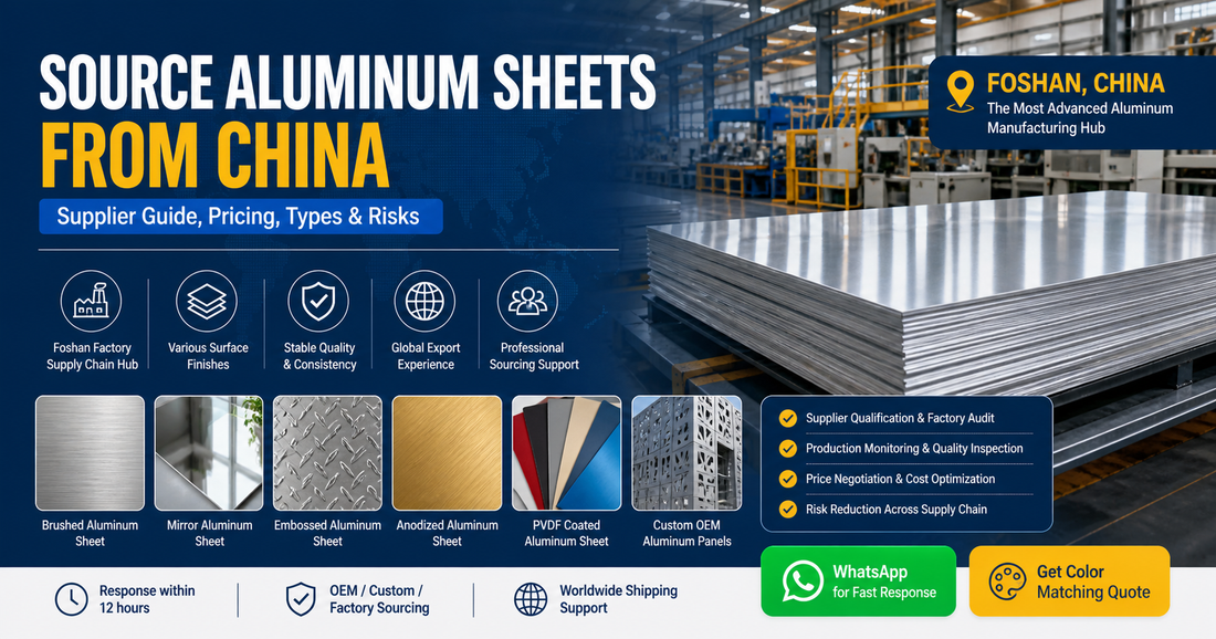 How to Source Aluminum Sheets from China: Factory Guide