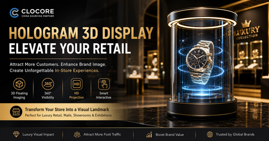 Hologram 3D Display for Retail: Transform In-Store Branding &Customer Experience
