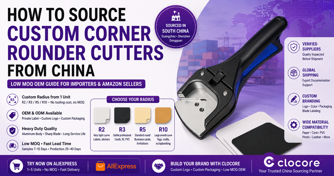 How to Source Custom Corner Rounder Cutters from China