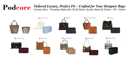 Why do luxury handbags need an insert bag?