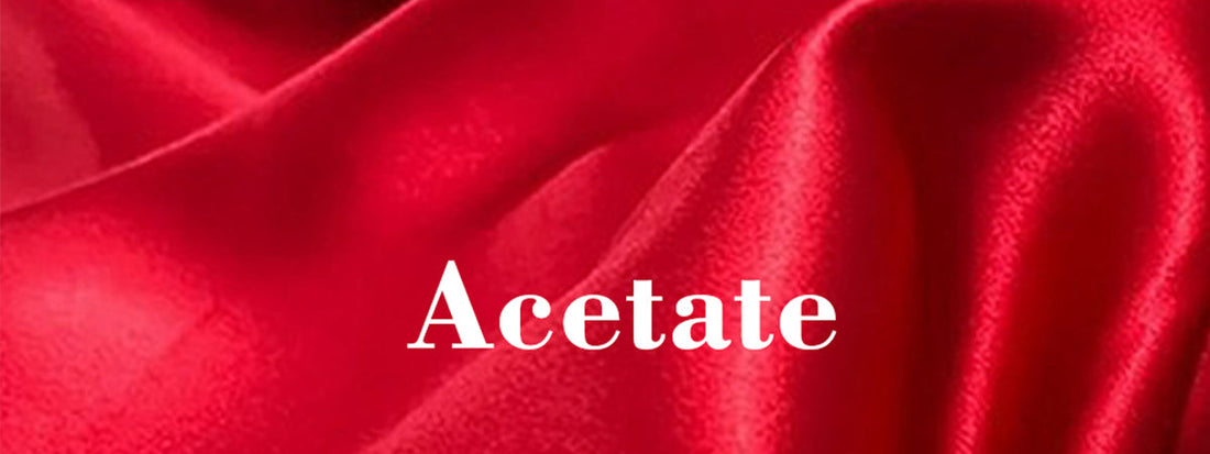 What are the characteristics of acetate fabric, and why is it good for bag organizers?