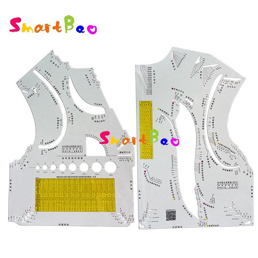 How prototype template ruler assists clothing pattern making