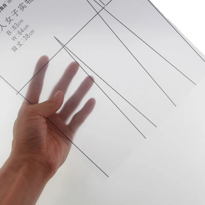 Regla de sastrería de moda 1:1, plantilla básica para prototipo de patrones de mujer, reglas escolares para confección, costura y diseño de ropa. 