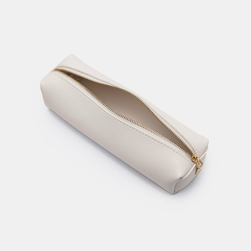Elegant Leather Pencil Case  Luxury Leather Pen Case  - Stylish and Functional Pen Storage