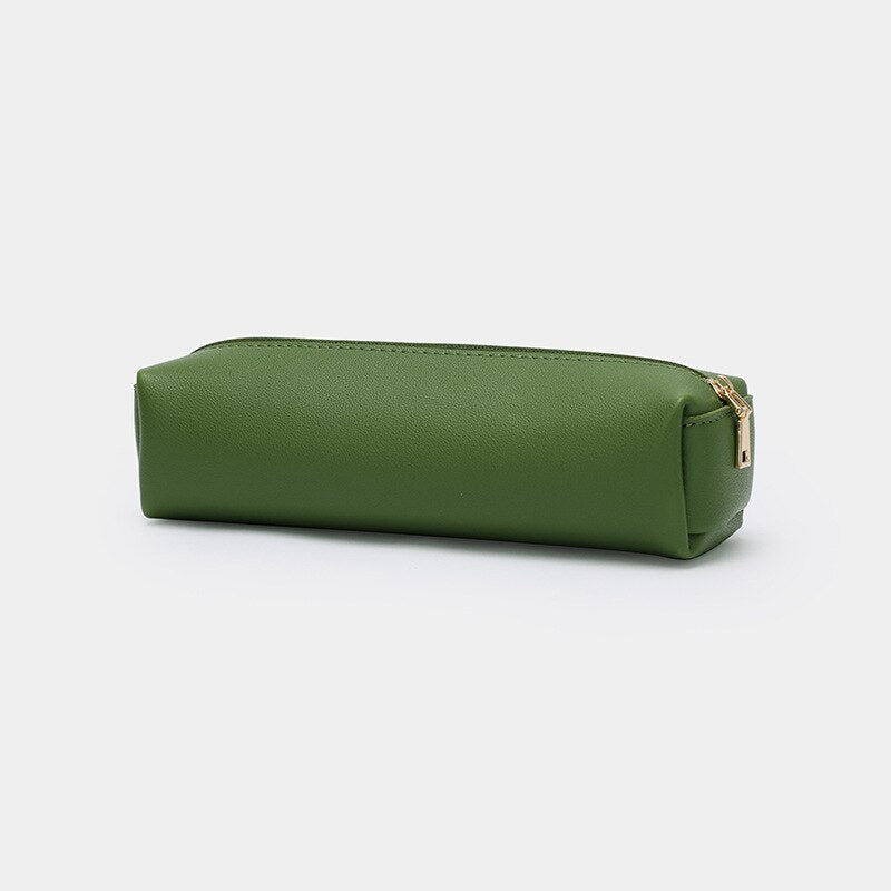 Elegant Leather Pencil Case  Luxury Leather Pen Case  - Stylish and Functional Pen Storage
