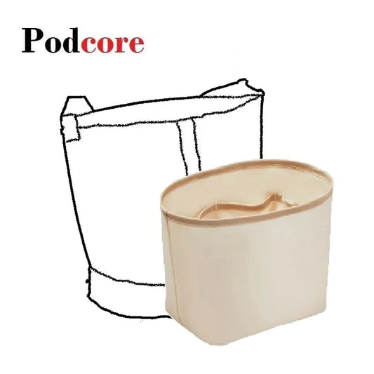 Organizador de bolsos de lujo con inserto tipo cubo: organizador de bolsos elegante y funcional 