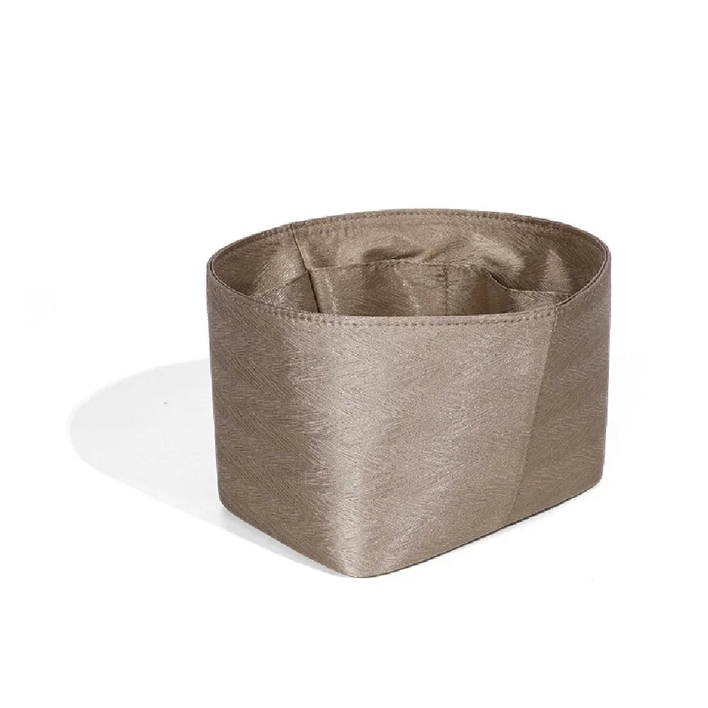 Clocore Luxury Satin Purse Organizer Insert Compatible with Hermes Picotin 14, 18, 22, and 26cm Bags