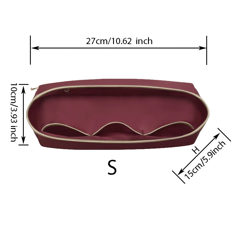 Bolsa interior de nailon Clocore, bolsa interior para bolso mediano de mujer, bolsa pequeña con forro de soporte, bolsa de almacenamiento QP2023051378