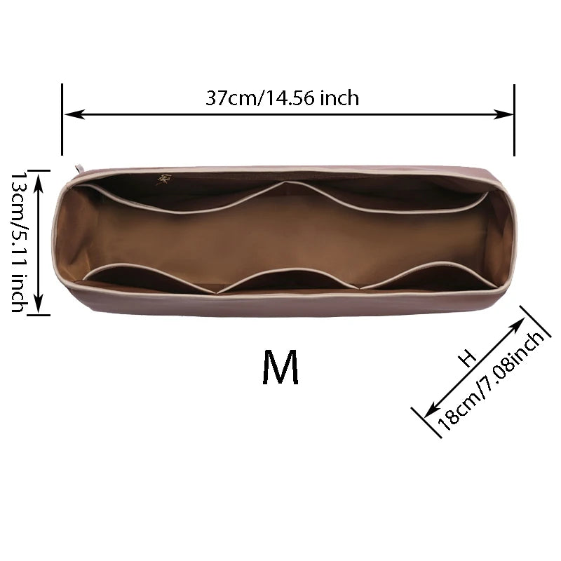 Bolsa interior de nailon Clocore, bolsa interior para bolso mediano de mujer, bolsa pequeña con forro de soporte, bolsa de almacenamiento QP2023051378