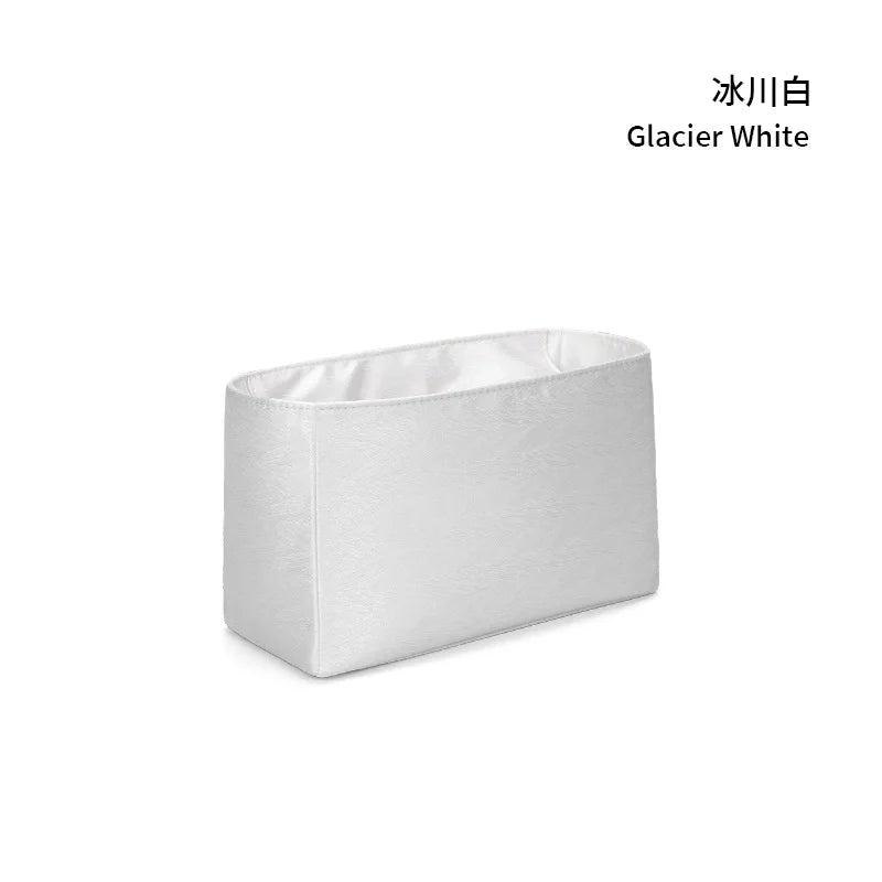 Satin Organizer Insert for Channel 22 Small Handbag – Multi-Functional Cosmetic Pouch & Scratch-Resistant Inner Protector for Handbag