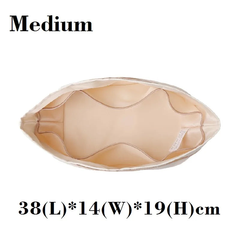 Purse Organizer Insert for Handbags – Lightweight Nylon Tote Bag Organizer for Longchamp Le Pliage (Large/Medium/Small), Non-Slip, Odorless, Washable, Custom Fit, Multi-Pocket Storage