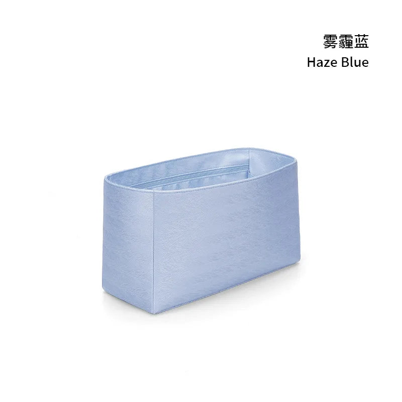 Satin Organizer Insert for Channel 22 Small Handbag – Multi-Functional Cosmetic Pouch & Scratch-Resistant Inner Protector for Handbag