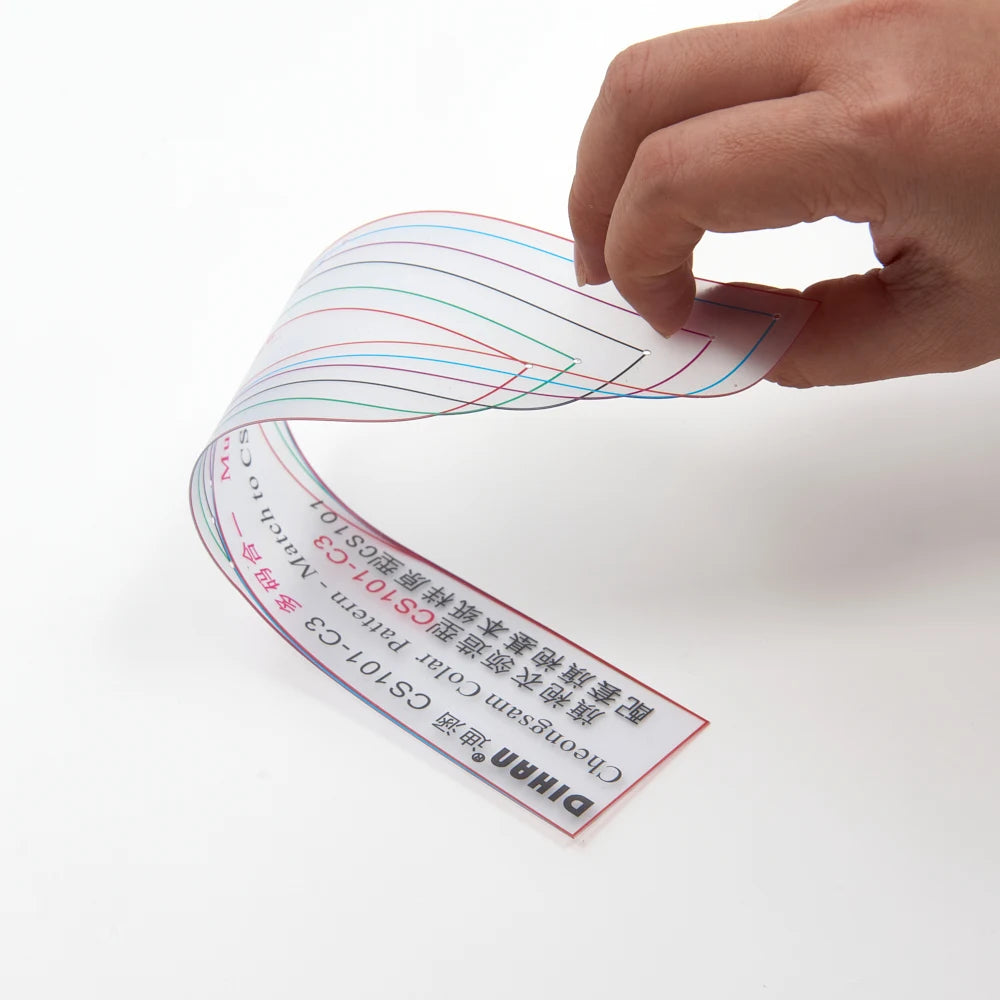 Cheongsam Mandarin Collar Pattern Template Set (6 Styles) – CS101-C, Multi-Size Transparent Plastic Sewing Pattern