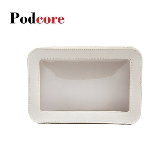 Premium PVC Travel Cosmetic Bag: Stylish and Versatile Organizer for Makeup, Toiletries, and More