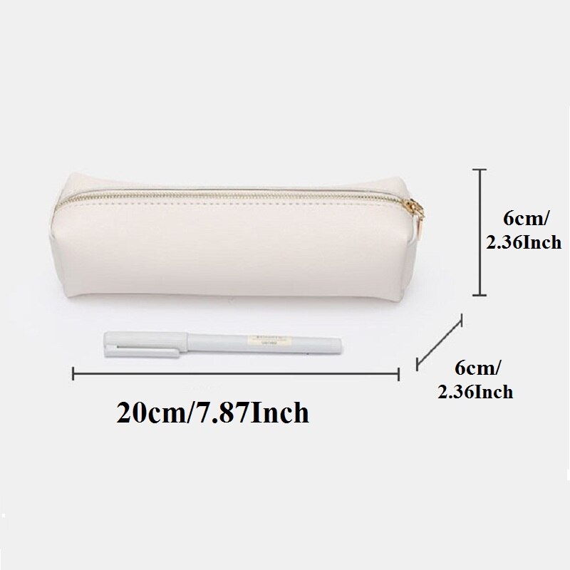 Stylish PU Leather Pencil Case - Versatile and Durable | Available in Multiple Colors