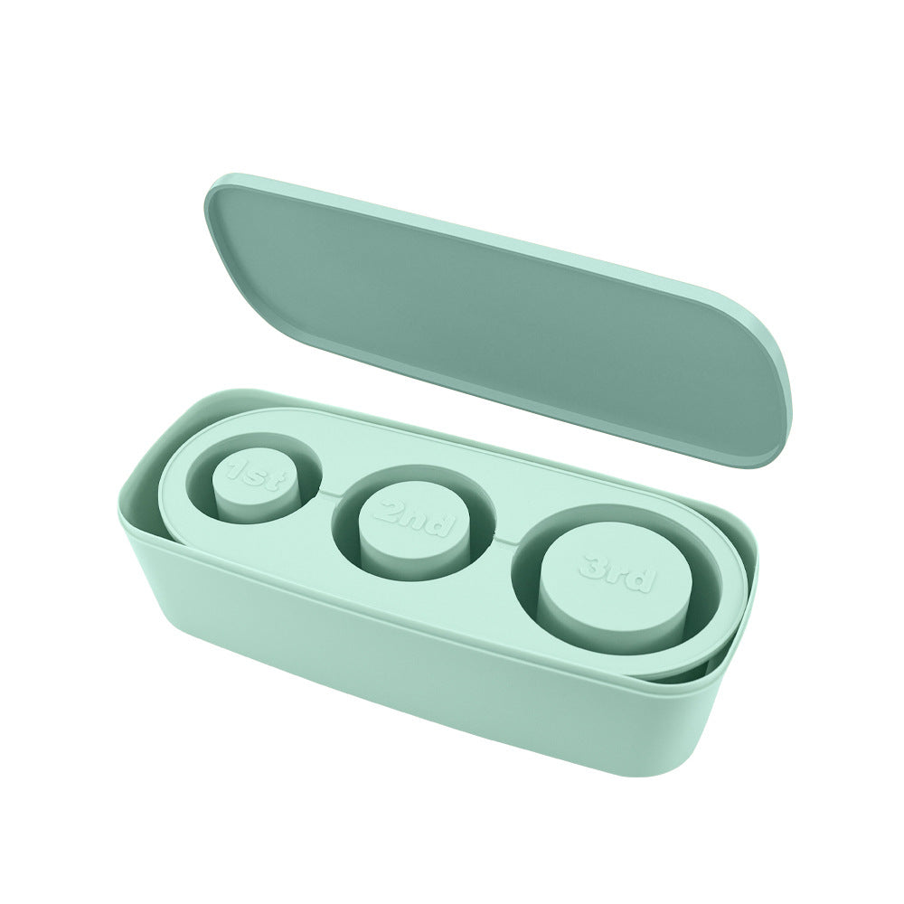 Water Cup Ice Tray Ice Making Mold with Lid Easy To Demould Silicone Ice Tray