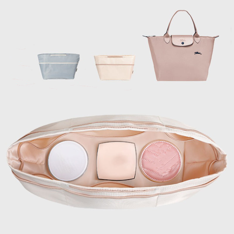 Bolsa interior grande y pequeña, bolsa interior de almacenamiento con asa larga, bolsa interior de nailon BIB-LC