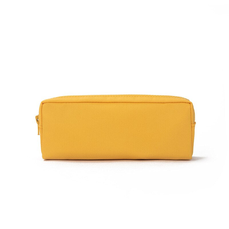 Estuche plano Podcore para lápices escolares para niñas, estuche Oxford 