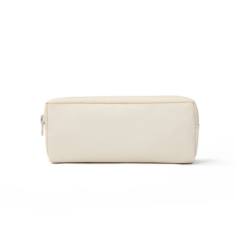 Estuche plano Podcore para lápices escolares para niñas, estuche Oxford 