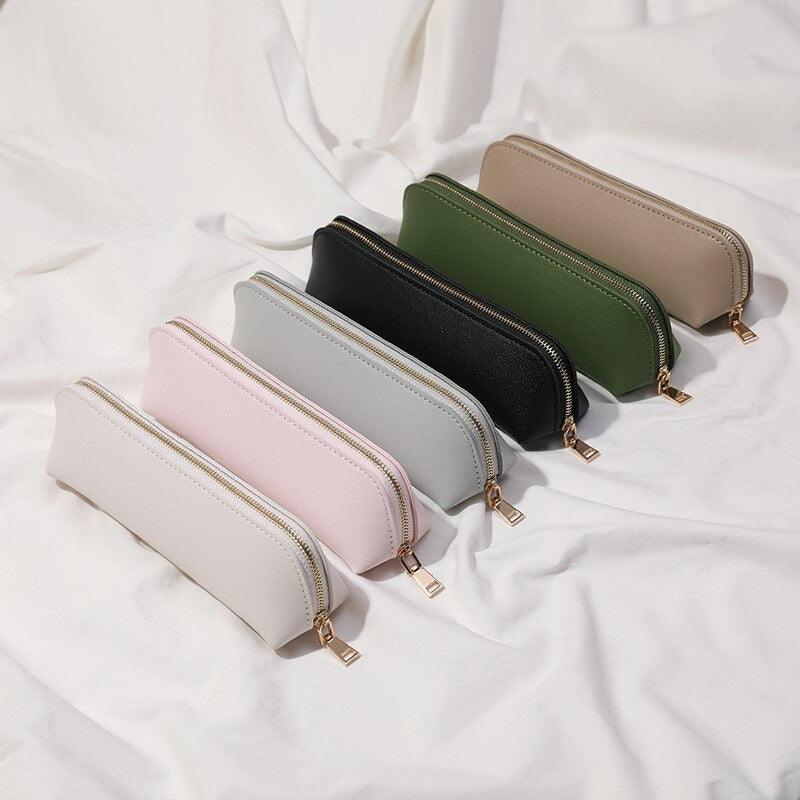 Podcore PU Leather Pencil Case